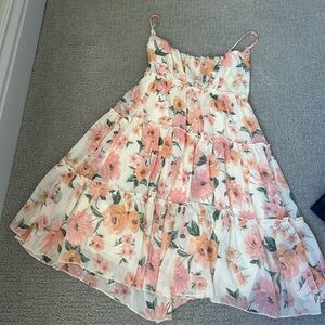 mini floral dress